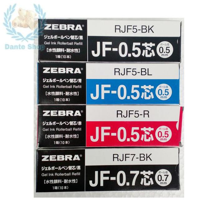 

Isi Pen Sarasa / refill sarasa / refill zebra JF 0,5 - hitam 05mm