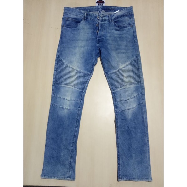 celana jeans H&M skynni bikers second original