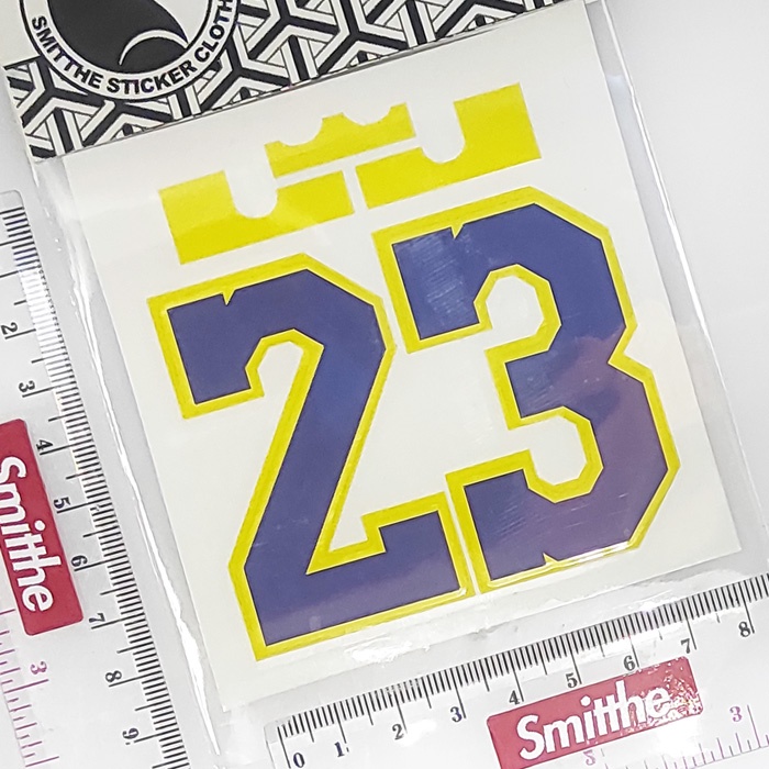 Stiker Lebron James 23 2W Logo Cutting Sticker