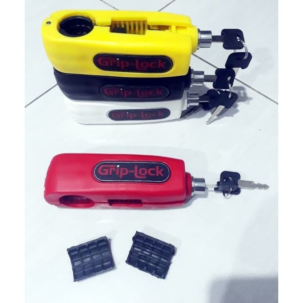 kunci pengaman motor Griplock  Caplock Lock Kunci Gembok Pengaman Anti Maling Stang Motor