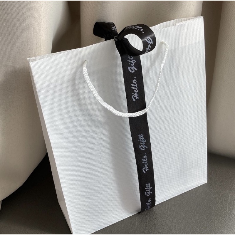 Hampers bayi l kado bayi l Baby gift set l Kado bayi laki laki l hampers bayi laki laki hampers baby-Paperbag White