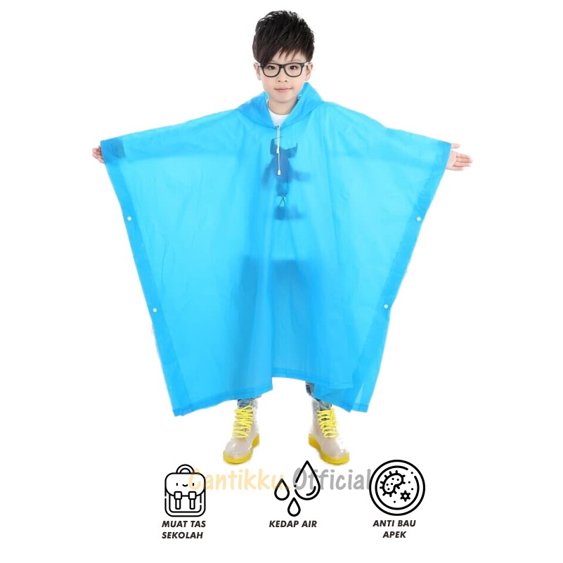 JAS HUJAN PONCO JAS UJAN ANAK JAS HUJAN ANAK LAKI LAKI JAS HUJAN ANAK SD PEREMPUAN