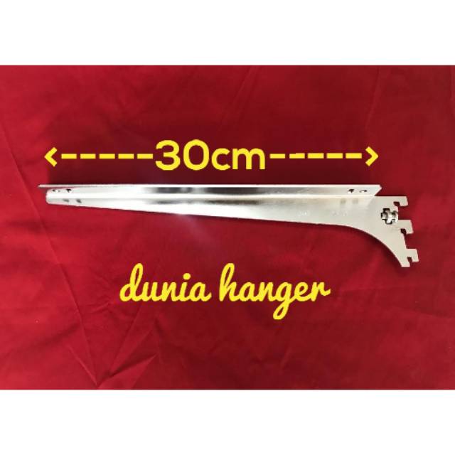 Daun bracket kayu - triplek 30cm