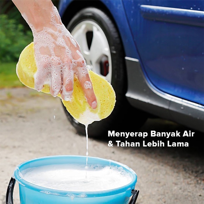 Spon Pencuci Mobil / Kent Car Wash Sponge Super Jumbo / Busa Spons Shrink