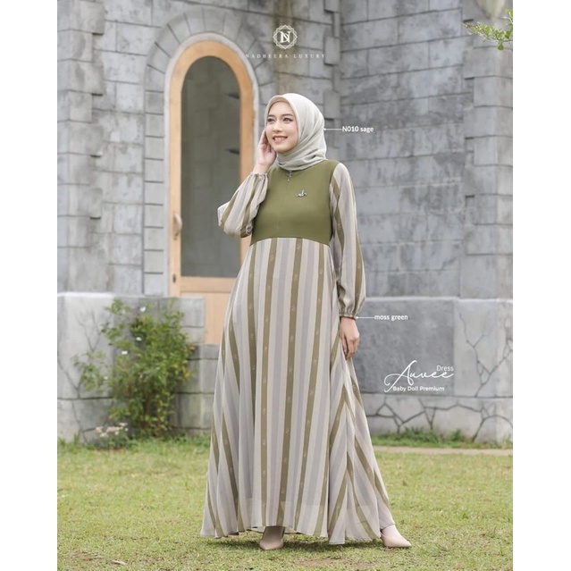 AUVEE DRESS BY NADHERA LUXURY ORI (ready)