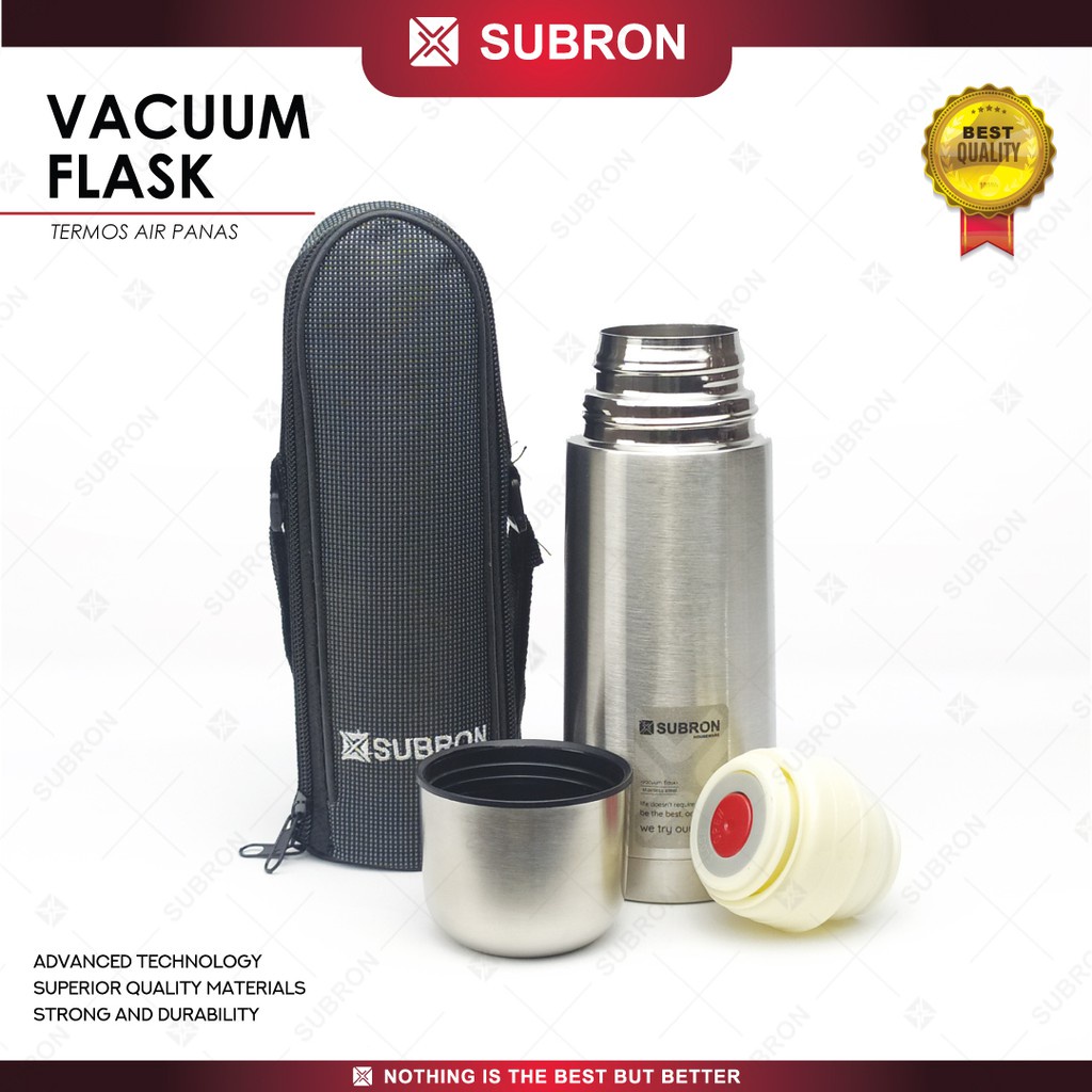 Vacuum Flask Termos Air Panas 350ML Stainless SUBRON