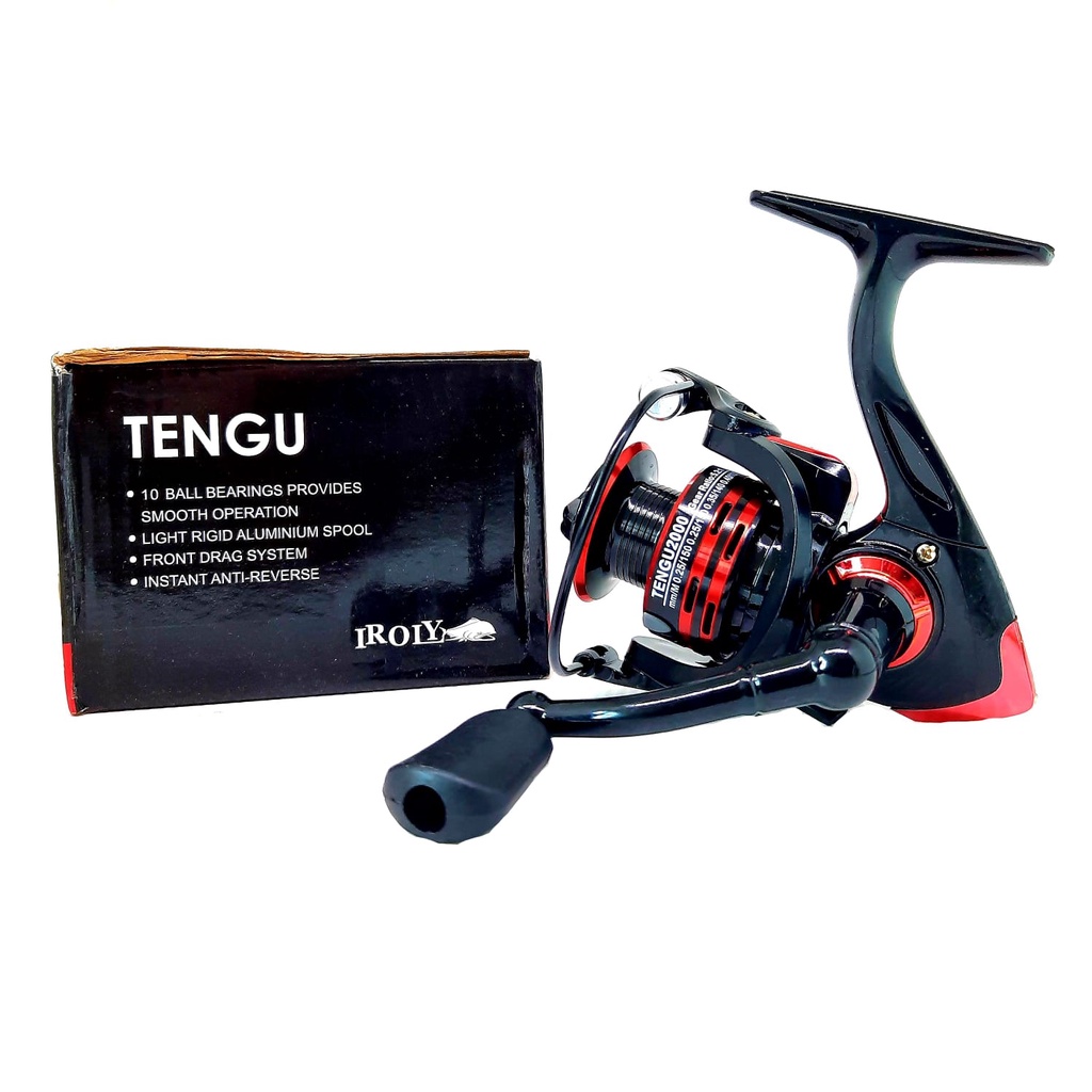 Reel Pancing IROLY TENGU 10BB ALUMUNIUM SPOOL Sangat Murah Designed in Japan