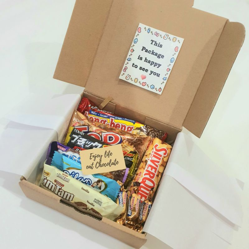 

SnackBox / Gift Box / Kado : Chocolate / Cokelat