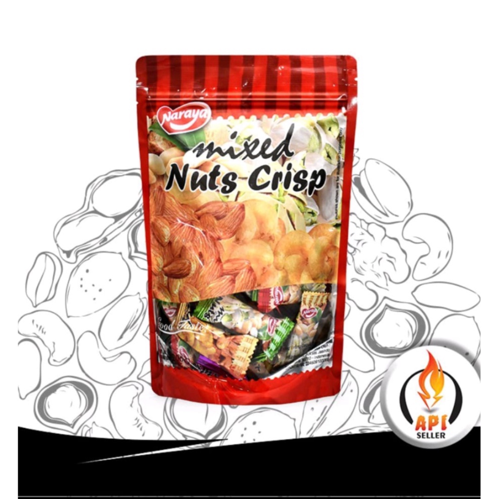 Naraya Mixed Nuts Crips 200g