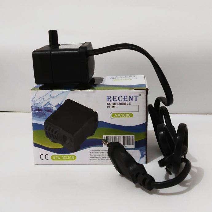 |Terbaru| Pompa Celup Mini Aquarium Recent Aa 1000 |Promo
