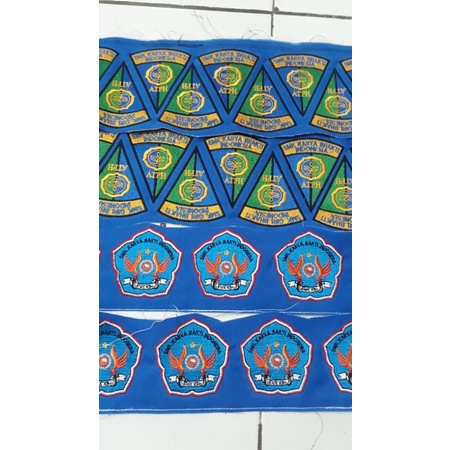 BORDIR Logo Sekolah Berkualitas CUSTOM