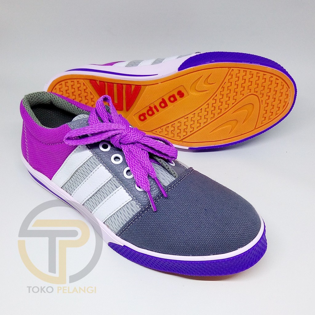 Sepatu Adidas cewek sneakers running santai olahraga kets kasual wanita casual