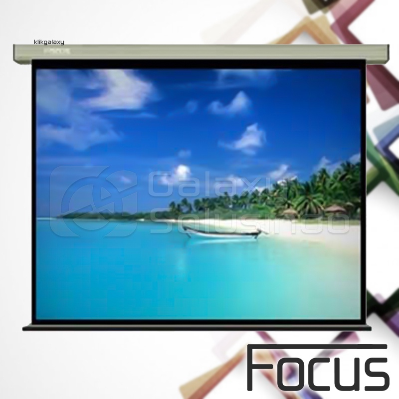 Focus Myscreen VS-120M Wall Screen Motorized 120 inch