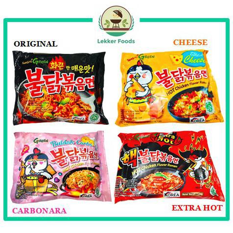 

Terbaru Samyang Green Korea Halal Mui Original Cheese Carbonara Extra Hot