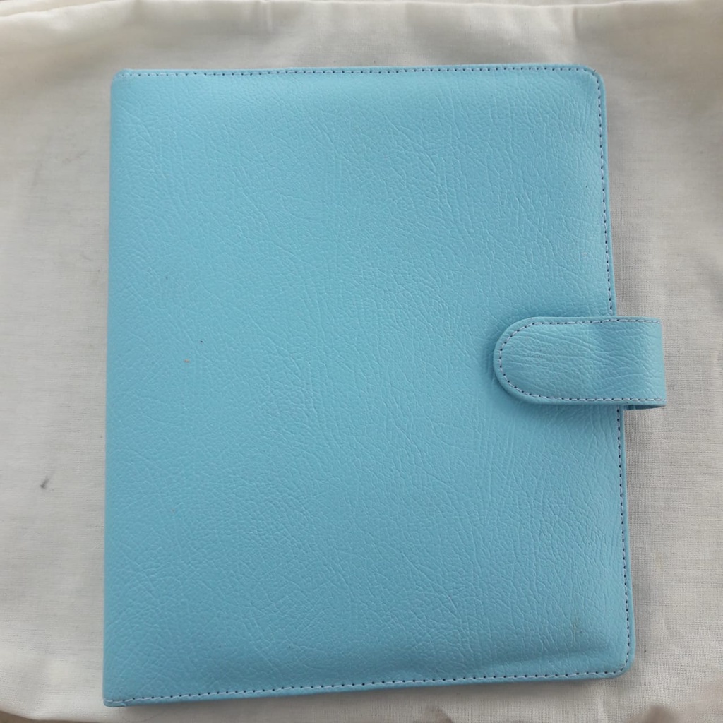 

[baca desc] binder kulit a5 6ring collection book with sleeve a5 4p
