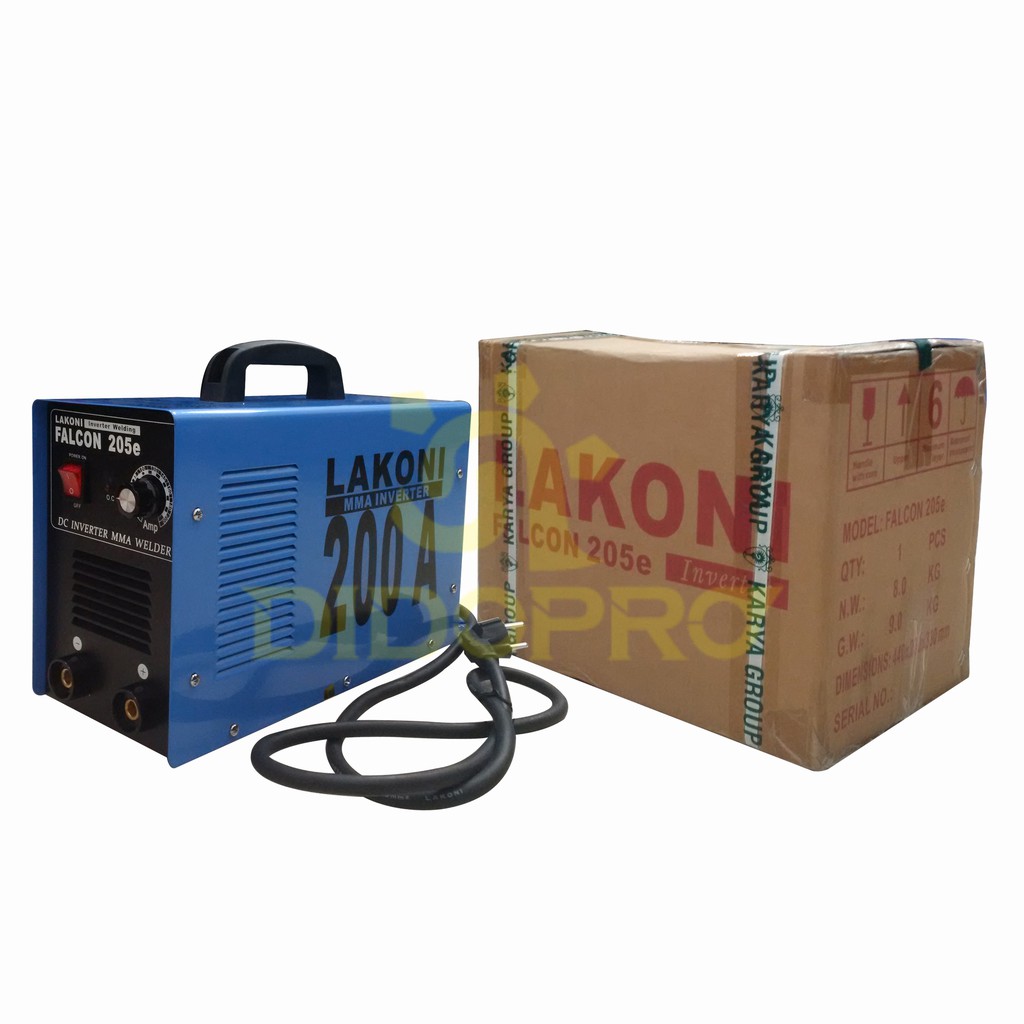 MESIN LAS LISTRIK LAKONI 200A / LAKONI FALCON 205e / MMA 200 A