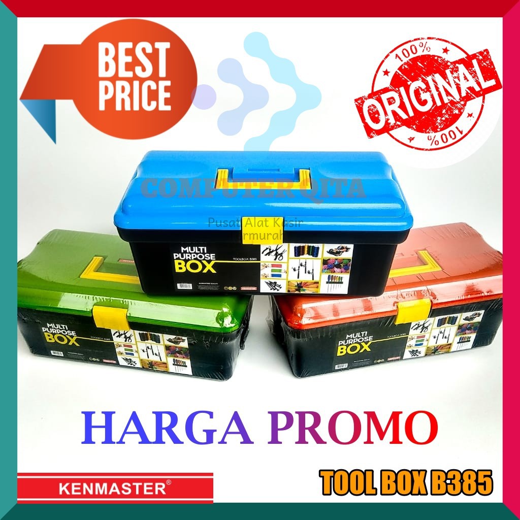 Jual Tool Box B385 Kenmaster/ Kotak Peralatan B 385 / Box Multifungsi ...