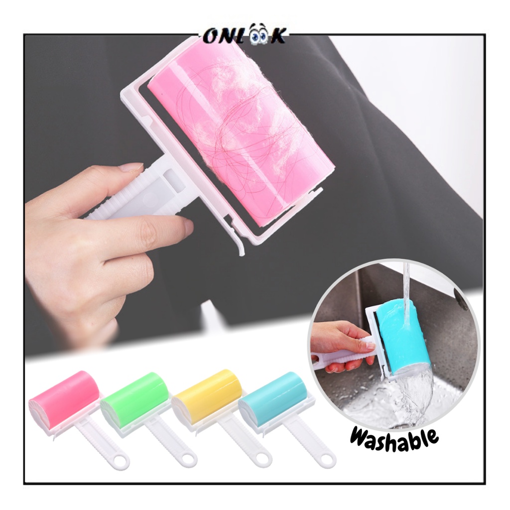 magic roller pembersih bulu kucing dan anjing original impor plastik perlengkapan rumah lainnya