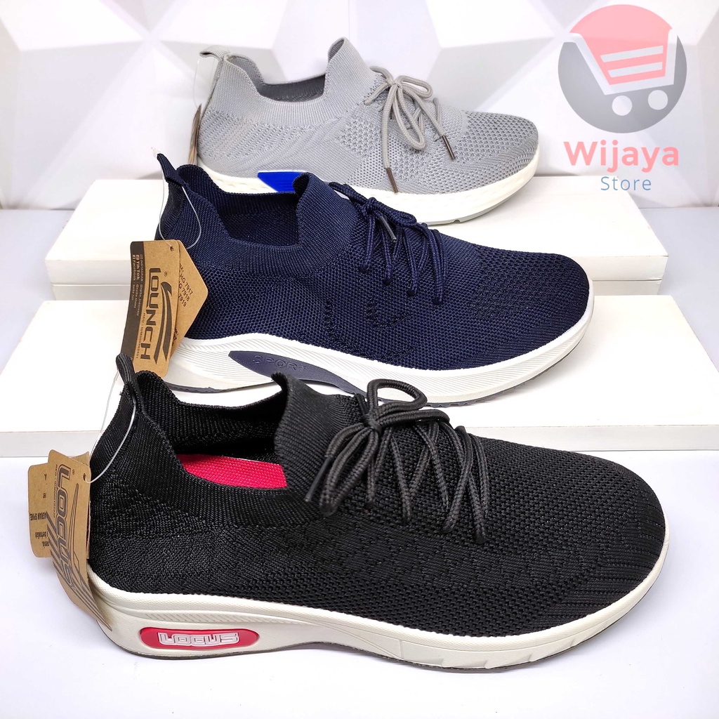 Sepatu Wanita Sneakers Rajut Import Olahraga dan Kasual dengan Sentuhan Fashionable