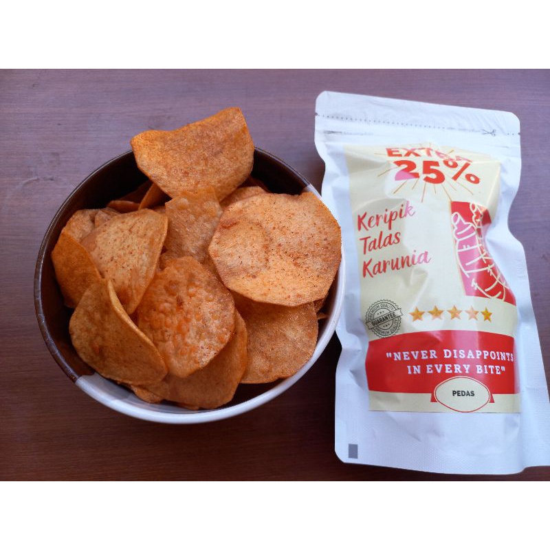 

KERIPIK TALAS SUPER (PEDAS dan ORIGINAL)
