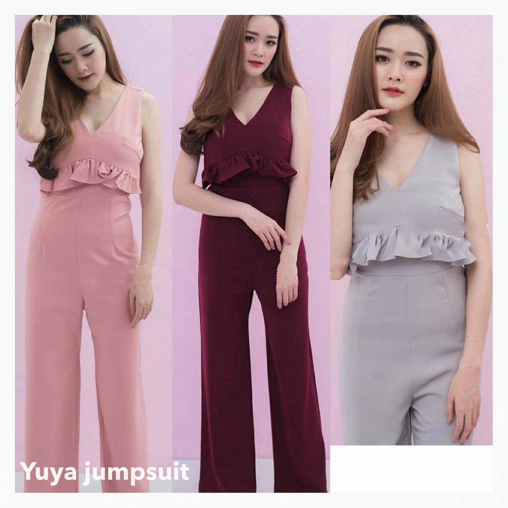 Yuya jumpsuit scuba -Thejanclothes