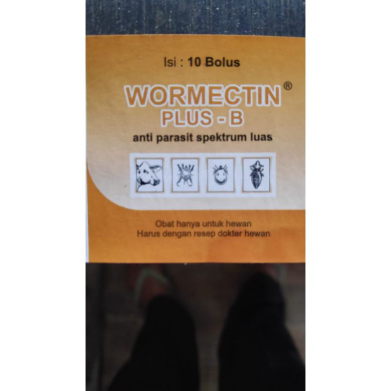 Wormectin plus B, anti parasit spektrun luas