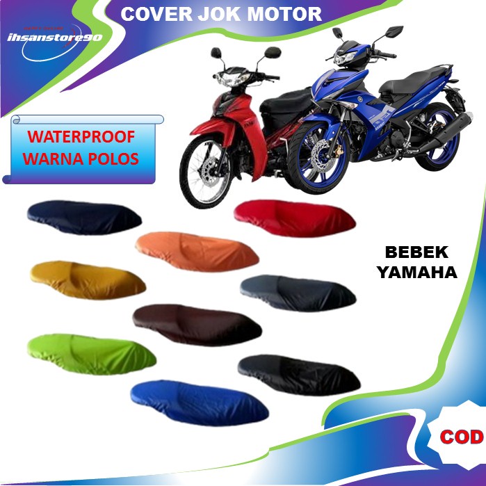 Cover Sarung Penutup Pembungkus Pengaman Pelindung Jok Sepeda Motor Yamaha MX King Jupiter Z1 Z Vega R ZR Murah berkualitas Anti Air Waterproof / Terbaru / Terlaris / Cod