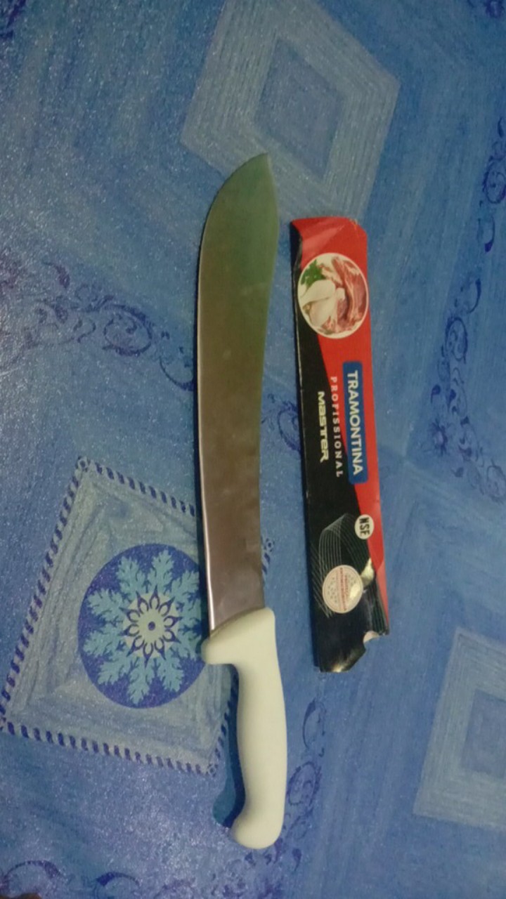 Pisau Tramontina Bullnose Butcher Knife 12 / Pisau Sembelih Pisau 12 Inch Asli Original ( Rycshop )
