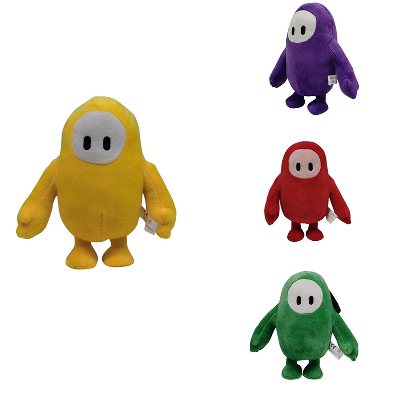 4 Styles Game Fall Guys Man Ultimate Knockout Plush Doll Game Cartoon Stuffed Collectible Doll