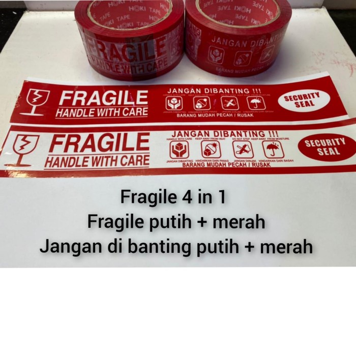 

Kusus Hari Ini Lakban Printing Jangan Di Banting 48Mm X 100 Meter Full Terbatas