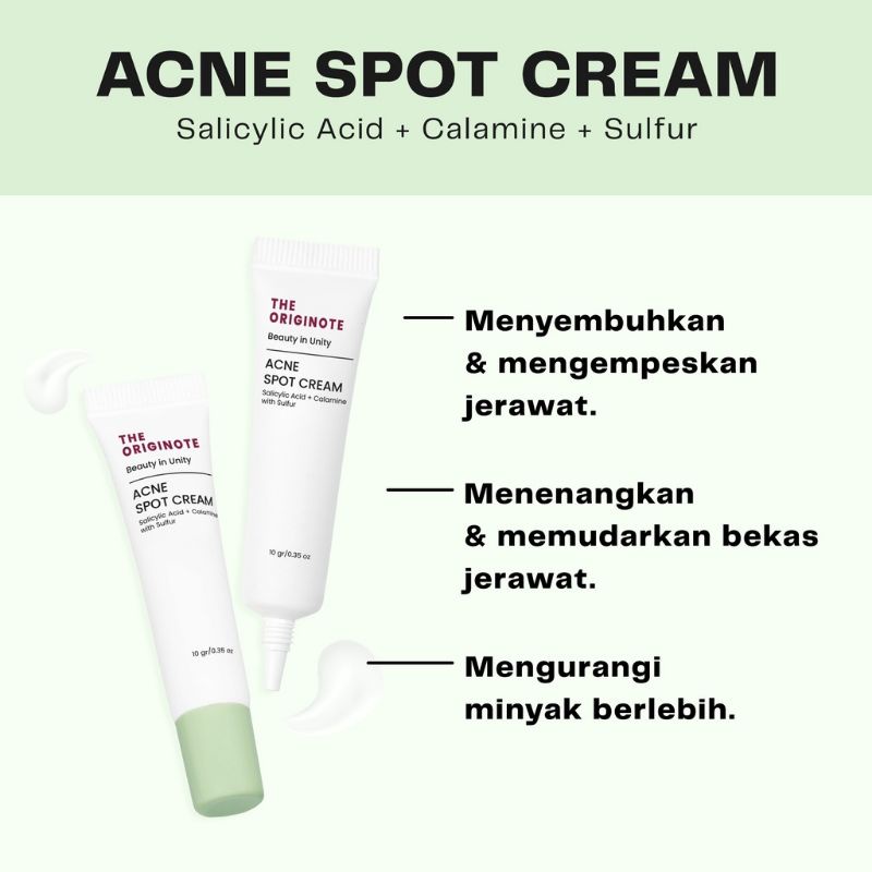 The Originote Acne Spot Cream Salicylic acid+ Calamine + sulfur