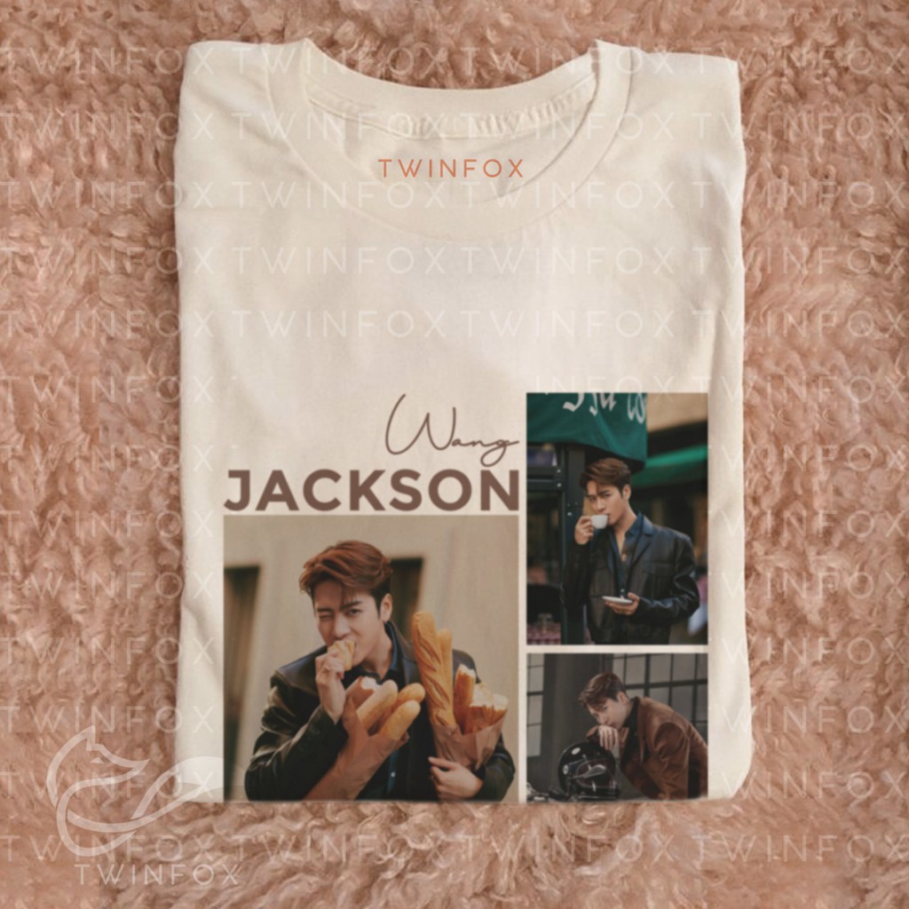 Kaos Kpop Unisex Got7 Jackson Photo Grid