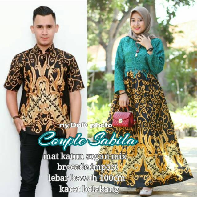 Fashion Batik Couple Sabila Brocade