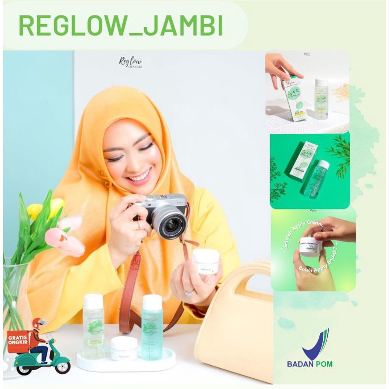 (COD) SKINCARE REGLOW PAKETAN WAJAH ACNE/AGEN JAMBI