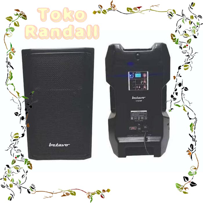 Speaker Aktif 15" BETAVO V-150 DSP USB MP3 Bluetooth DSP Garansi Resmi