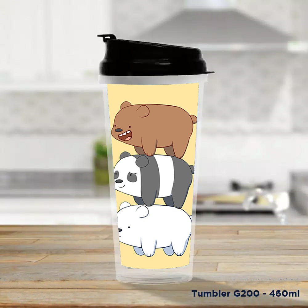 Pusat Mode Tumbler/Tempat Minum Design We Bare Bears V1