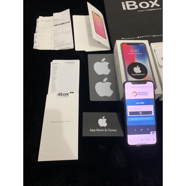 KREDIT HP - IPHONE X 64GB / 256GB - IBOX ORIGINAL - LIKE NEW - FULLSET-7