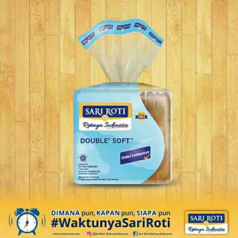 

Sari Roti Tawar Double soft