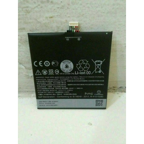 BATERAI BATRE HTC DESIRE 816 ORIGINAL MODEL B0P9C100