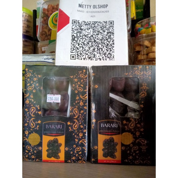 

Kurma Barari Bam berat 600 gram