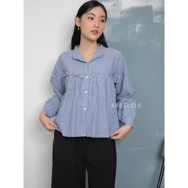 Arqelclo - Dami 다미 Blouse - Blouse Wanita - Blouse Busui