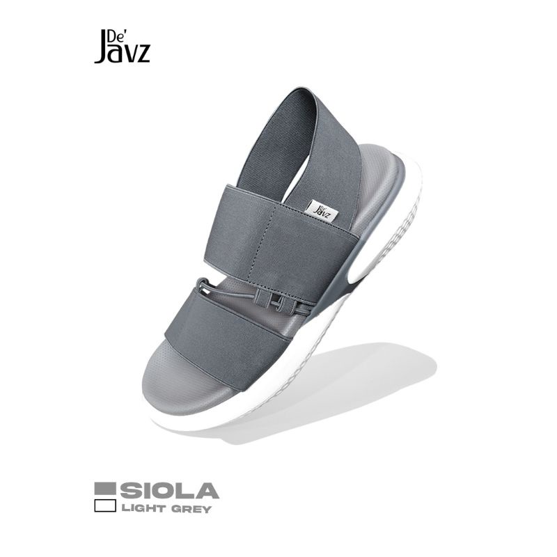 De'JAVZ Siola Sandal Casual Wanita Tali Bahan Karet