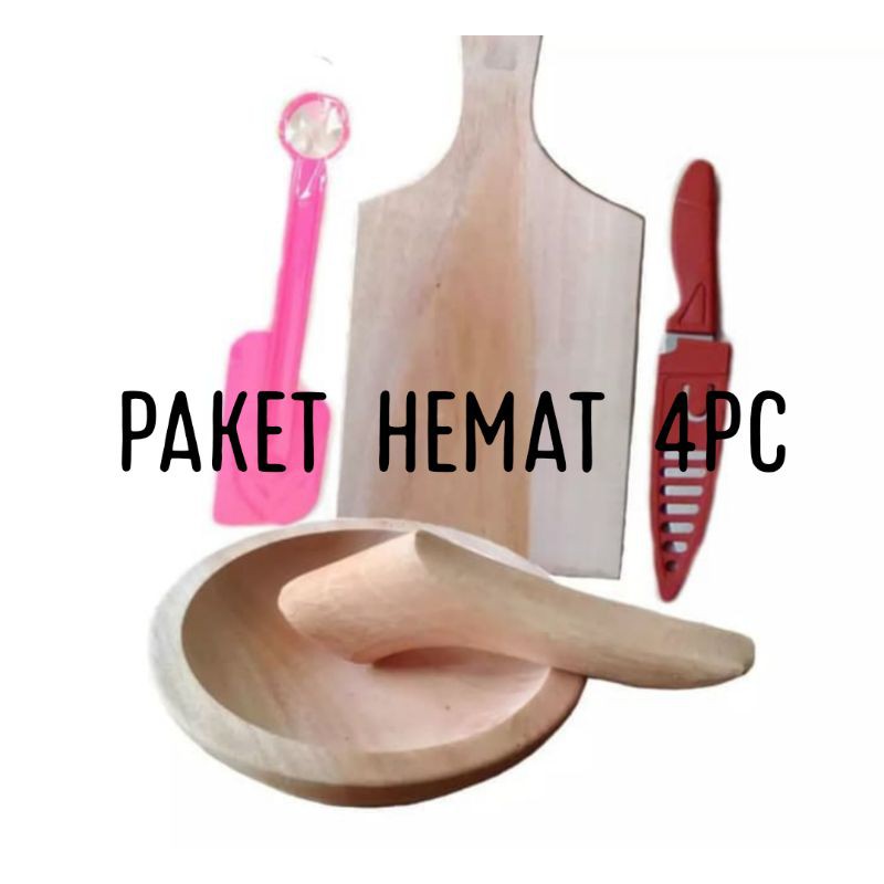 talenan plus ulekan paket hemat