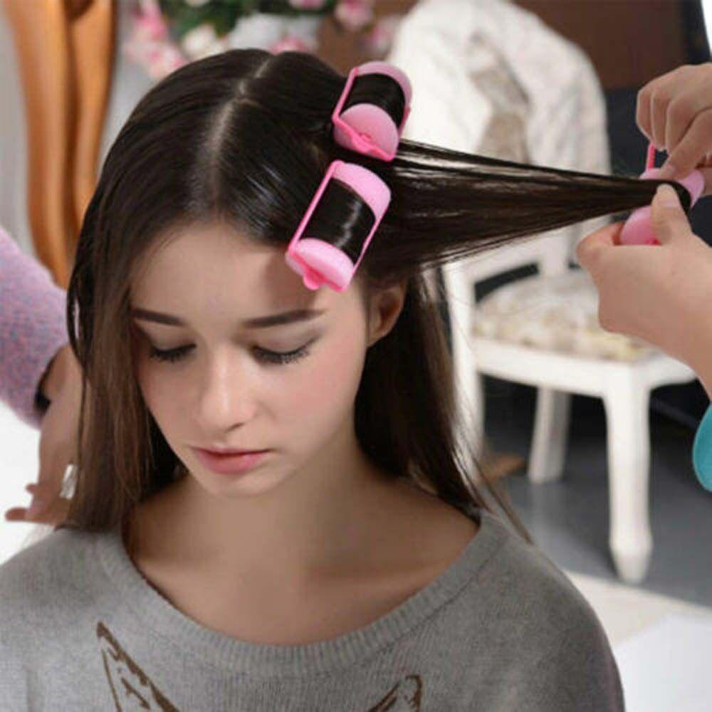 Needway  Spons Rol Rambut Profesional 12 Pcs Barber Salon Hairstyling Twist Tools Alat Penata Rambut Wanita Poni Roller