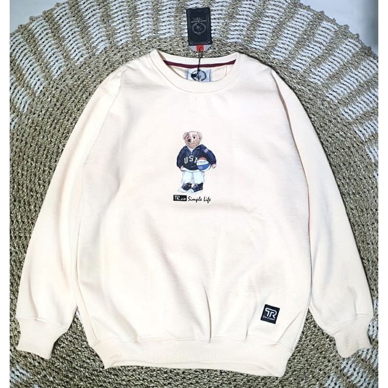 Crewneck Bear/Panda USA Basket Ball Premium Quality