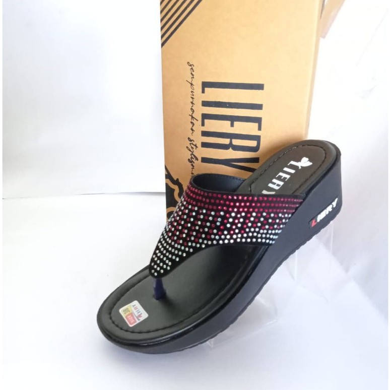 SANDAL WANITA WEDGES CALBI HAK 5CM MODEL TERBARU-JP 09
