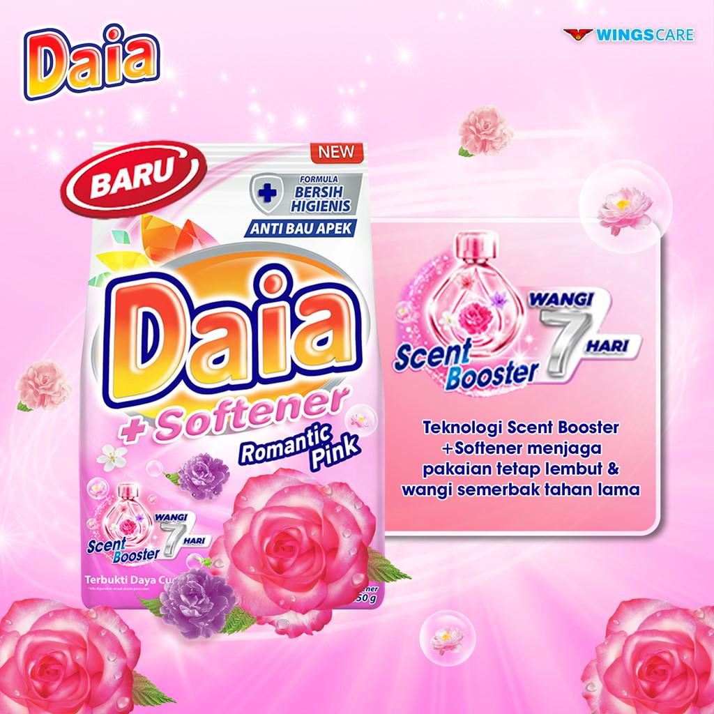 Daia Detergen Plus Softener Pink 1.7 Kg