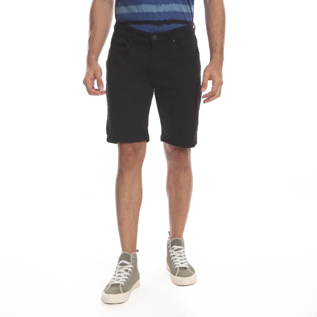 Spyderbilt Celana Pendek Jeans Hitam Verde (MWSD055-BLK) Planet surf