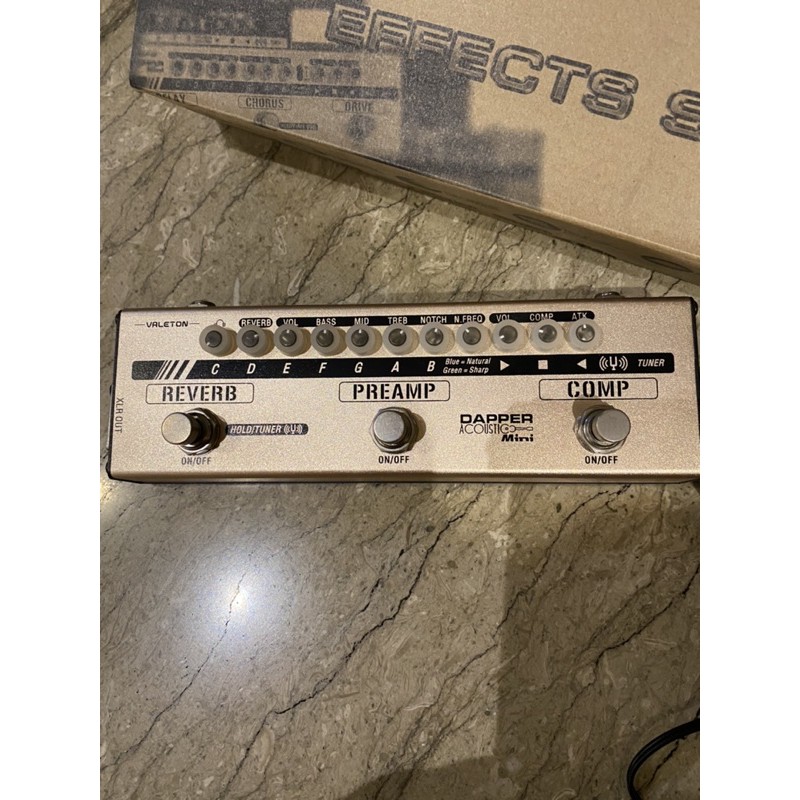 VALETON DAPPER MINI AKUSTIK EFEK GITAR UKULELE