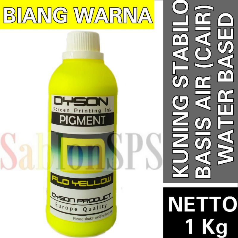 BIANG WARNA KUNING STABILO PIGMENT FLO YELLOW 1kg